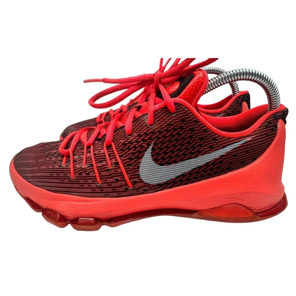 Nike KD Kevin Durant 8 (GS) Bright Crimson White / Size 5.5Y / 768867-610‎